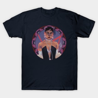 Catwoman Art Nouveau T-Shirt